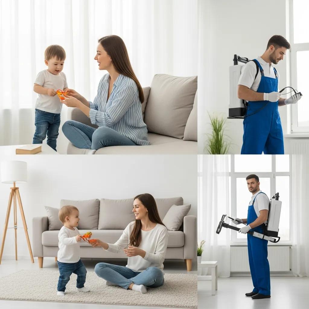 Family enjoying a safe, pest‑free home in San Diego